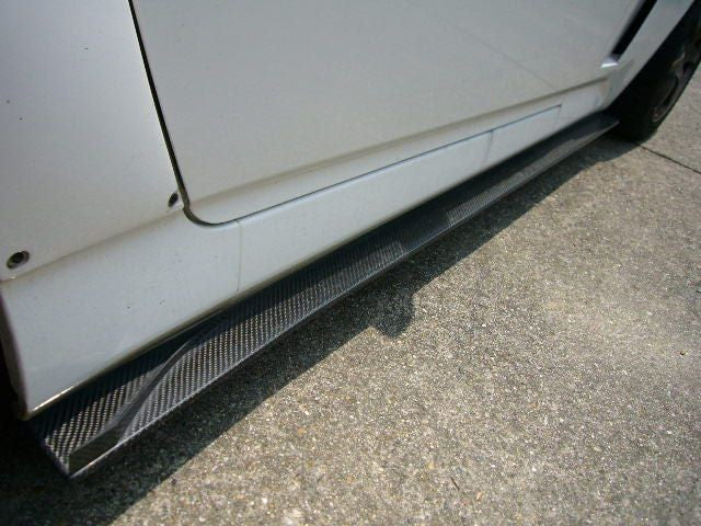 Fit For Honda S2000 AMIS Style Carbon Fiber Side Lip/Splitter