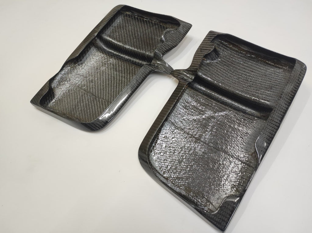 Fit For GR Yaris GXPA16 Carbon Fiber Front Bumper Duct Cover / Fog Lamp Delete