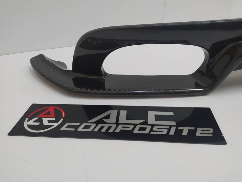 Fit For Audi TTS/TTRS MK2 8J Carbon Fiber Rear bumper Lower Diffuser & Side Spat