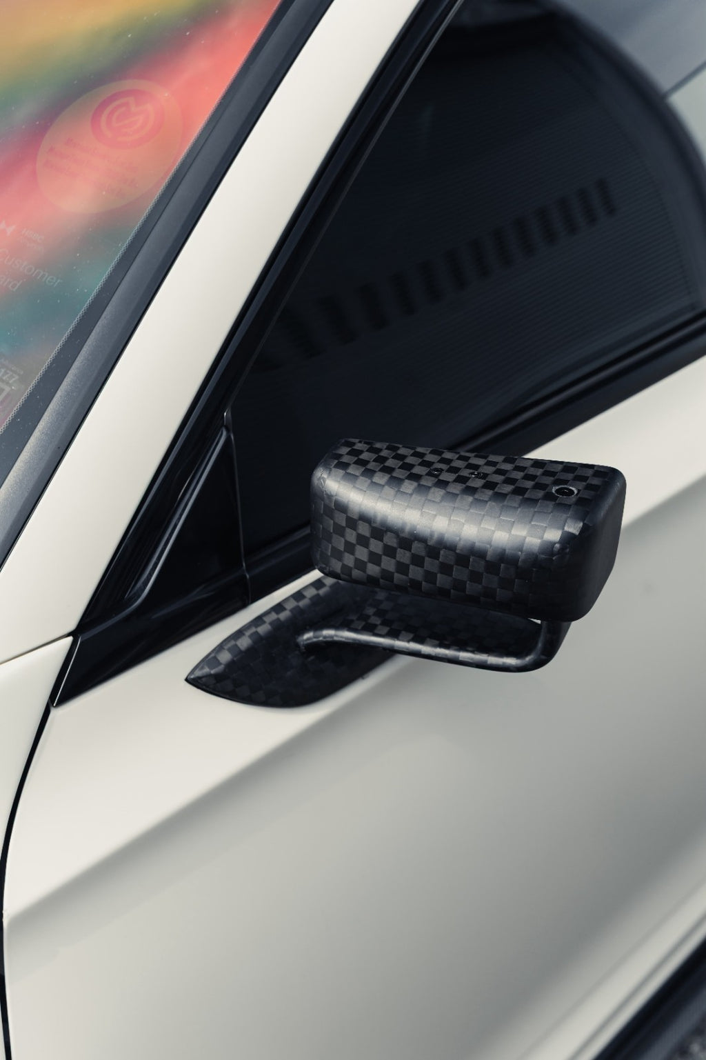 ALC LMGT Spread Tow Carbon Fiber Side Mirror Fit For Honda Civic FL5 Type R