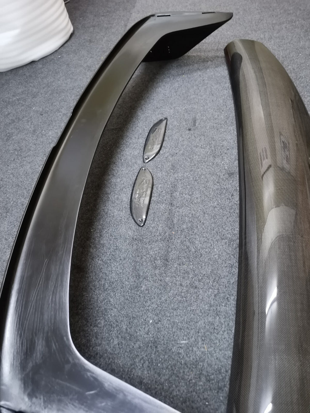 Fit For Mazda Rx8 R Magic Adjustable Carbon Fiber Blade w/FRP Base Spoiler Wing