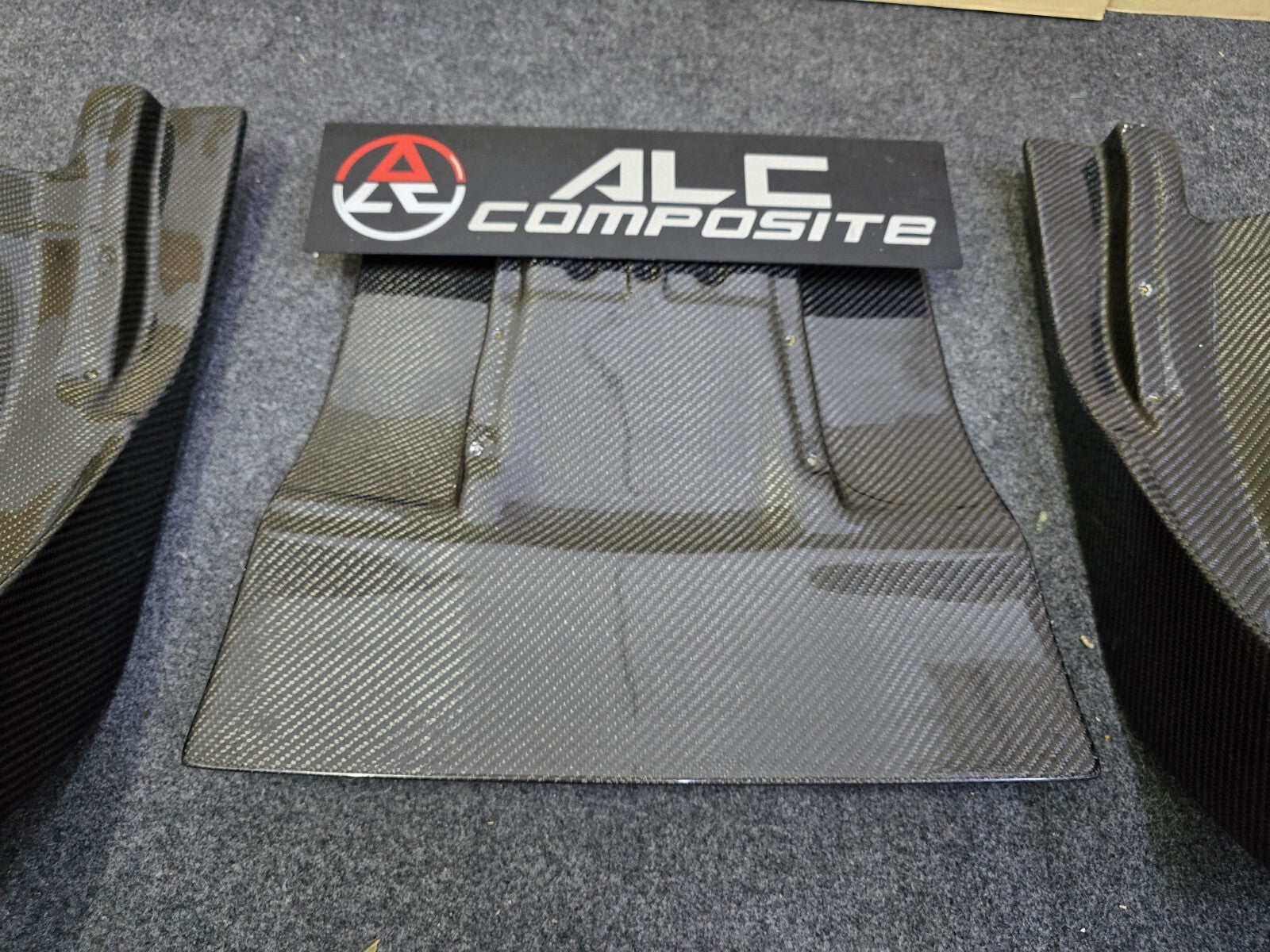 Fit For Audi R8 08-15 Rear Bumper Diffuser/Valance 3pc Add On Set Lip