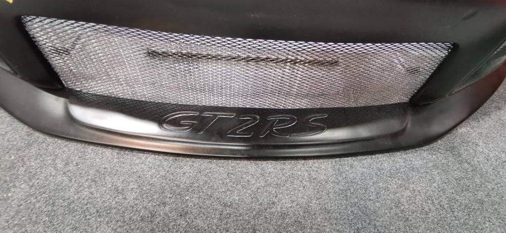 Fit For Porsche Carrera 911 991 GT2RS Style FRP Front Bumper with aluminum grill