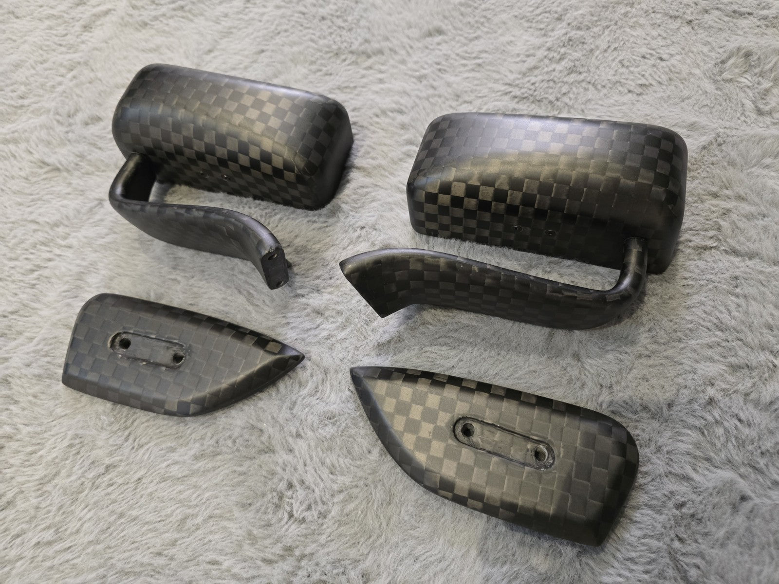 ALC LMGT Spread Tow Carbon Fiber Side Mirror Fit For Honda Civic FL5 Type R