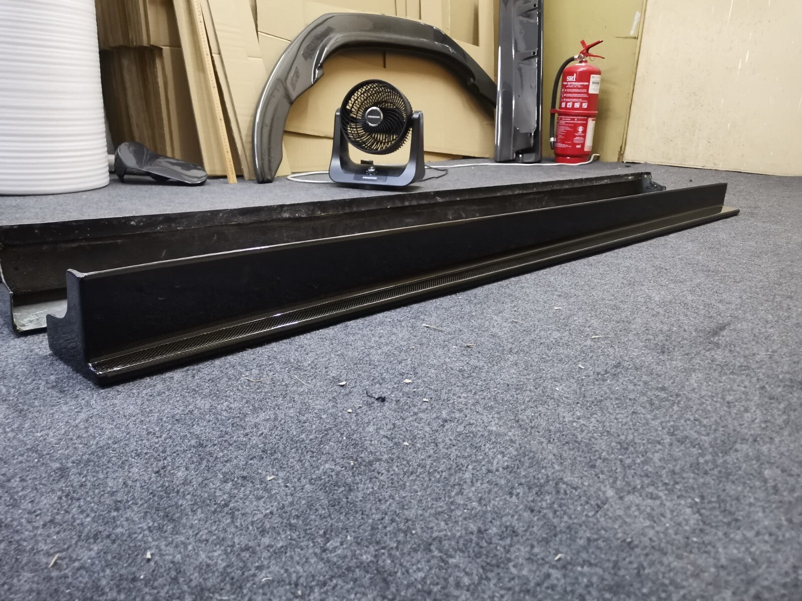 Fit For HONDA S2000 Js Style DRY Carbon Side Skirt