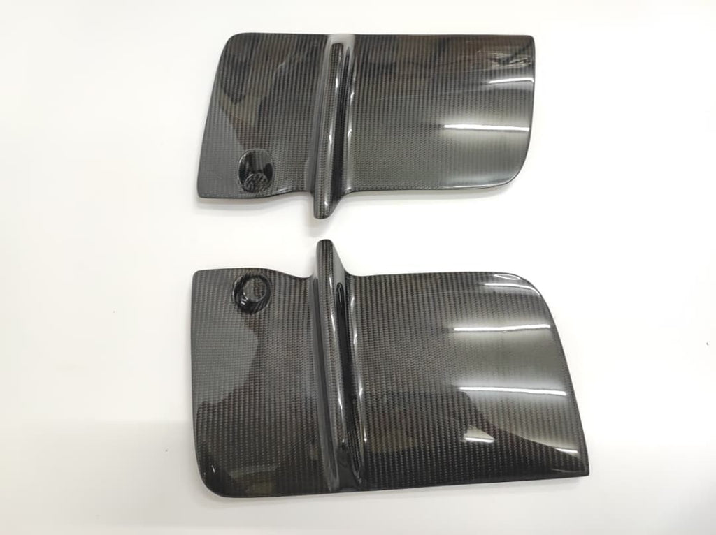Fit For GR Yaris GXPA16 Carbon Fiber Front Bumper Duct Cover / Fog Lamp Delete