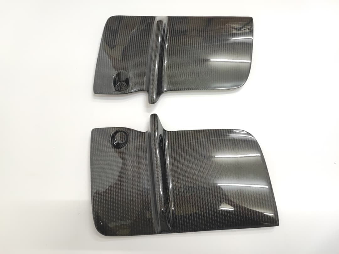 Fit For GR Yaris GXPA16 Carbon Fiber Front Bumper Duct Cover / Fog Lamp Delete