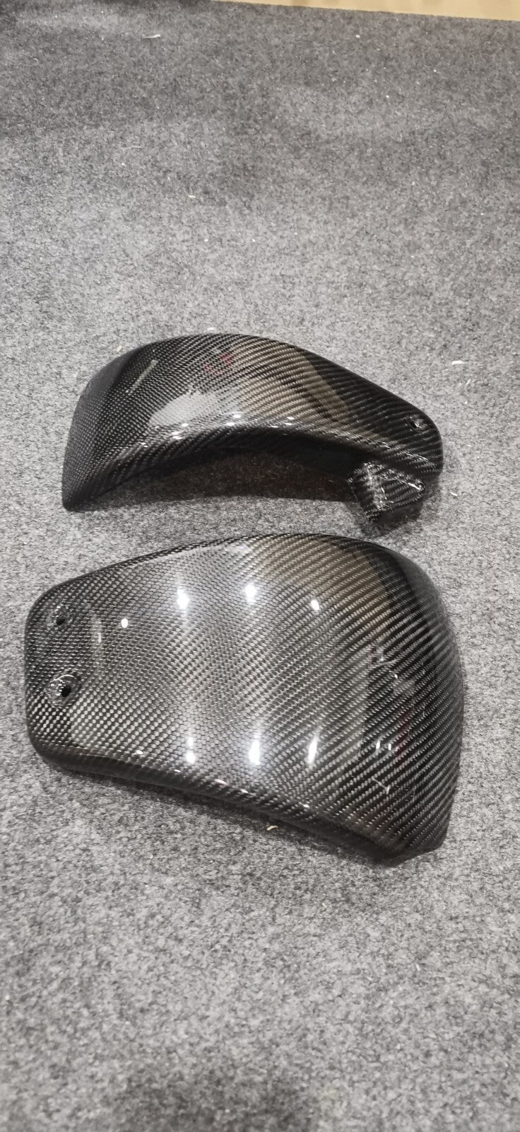 Full Carbon Fiber Side Panels Fit For Harley Davidson Softail S & ST 2018 Up