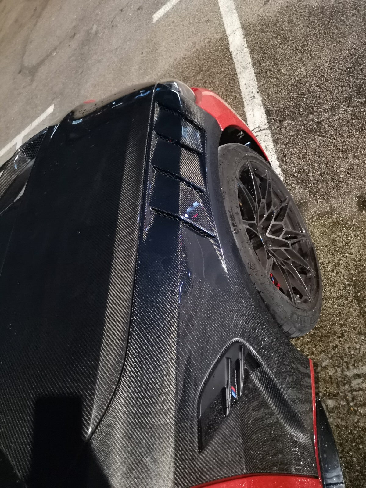 FIT FOR BMW MOTORSPORT DRY CARBON FIBER LIGHTWEIGHT FRONT FENDER - G82 M4