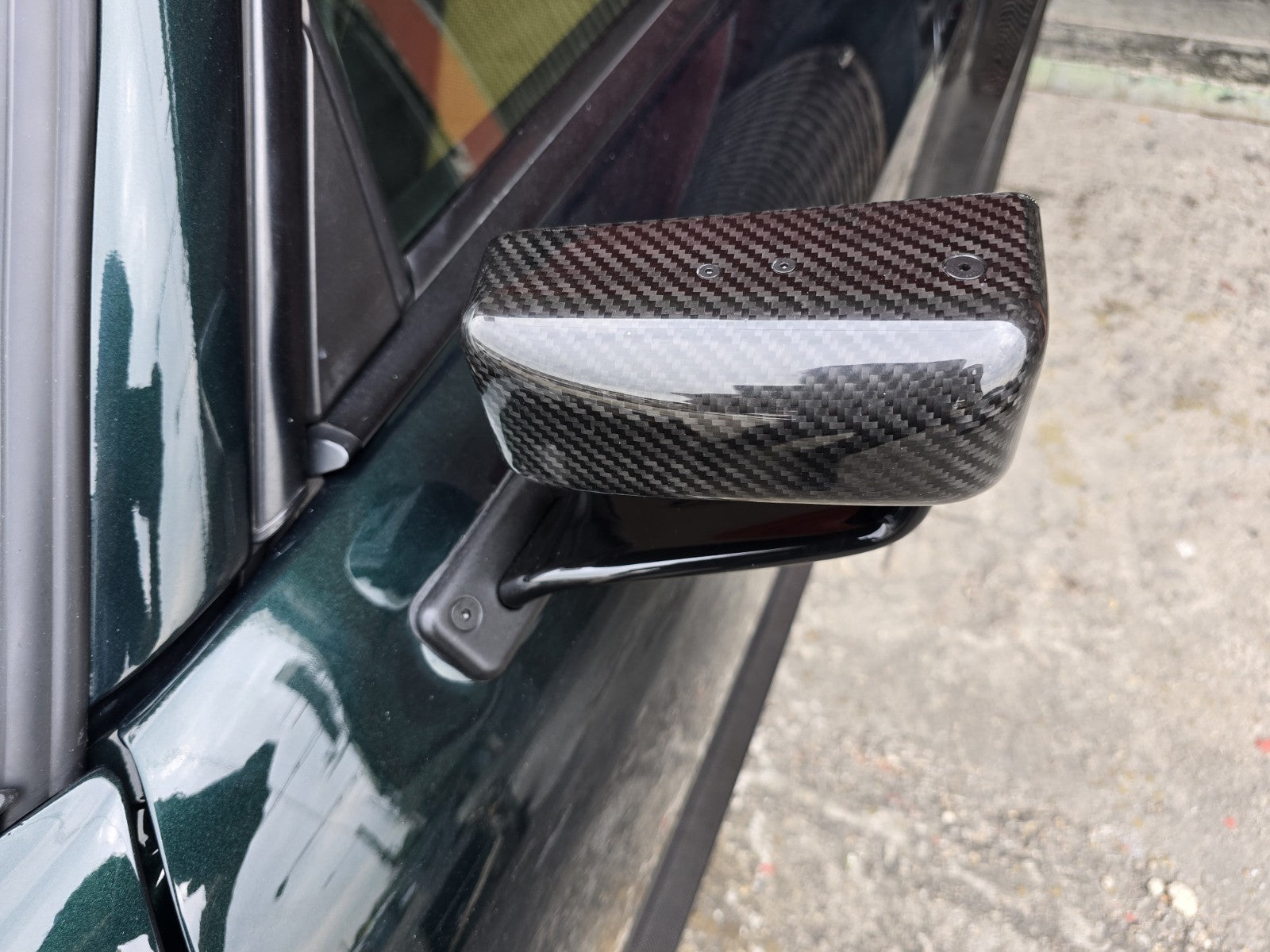 ALC Dry Carbon Fiber Spread Tow Twill Weave LMGT Side Mirror (Universal/S2000)