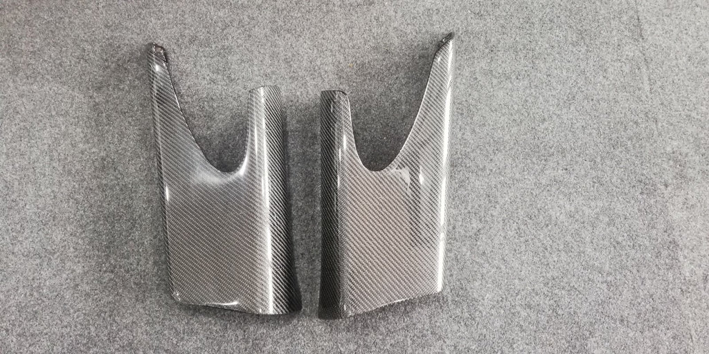 Fit For Nissan GTR rear bumper Carbon Fiber Rear Side Air Shroud