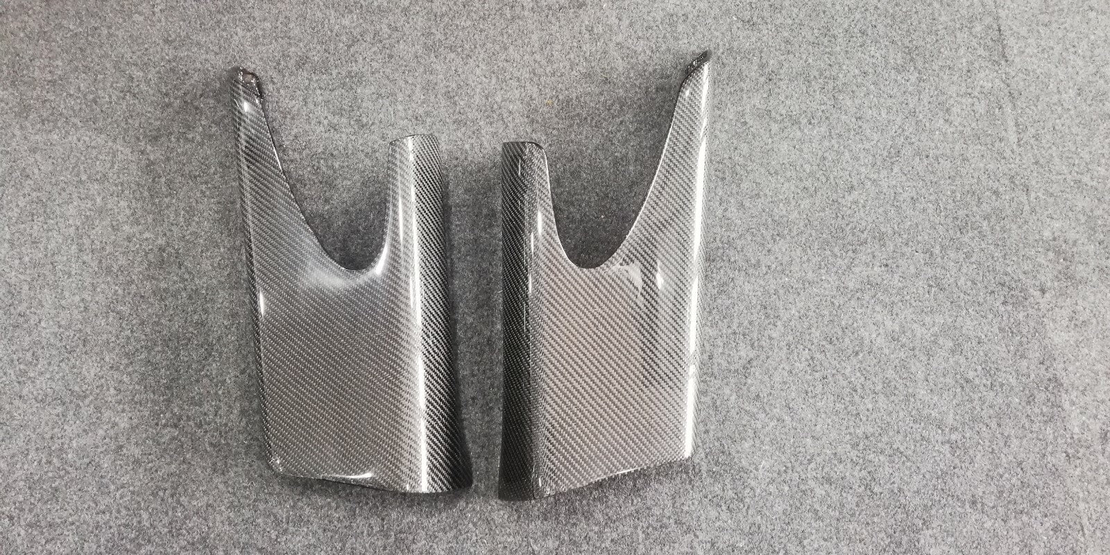 Fit For Nissan GTR rear bumper Carbon Fiber Rear Side Air Shroud