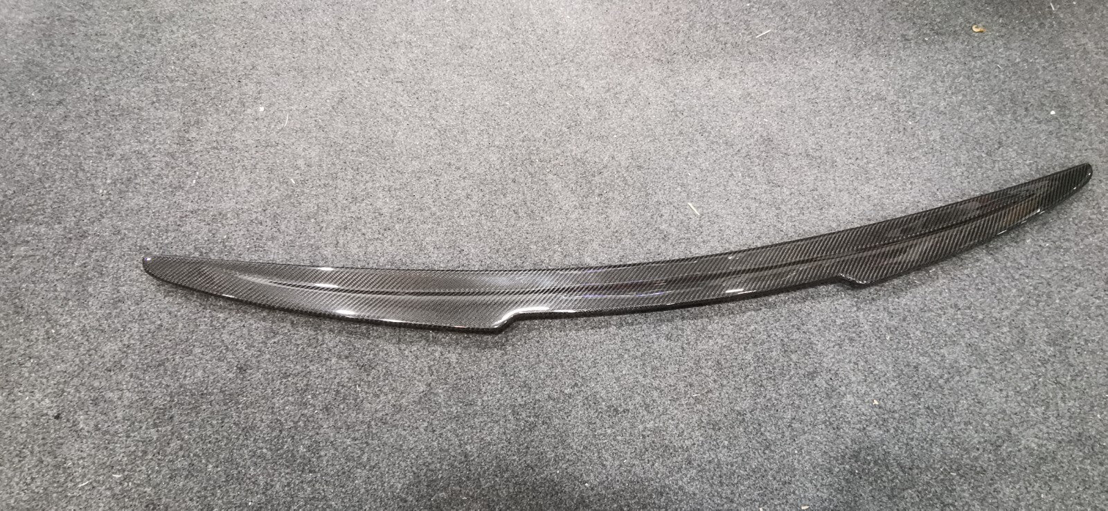 Fit For Ferrari 458 Italia Rear Trunk Carbon Fiber Spoiler Lid (Stick On) 