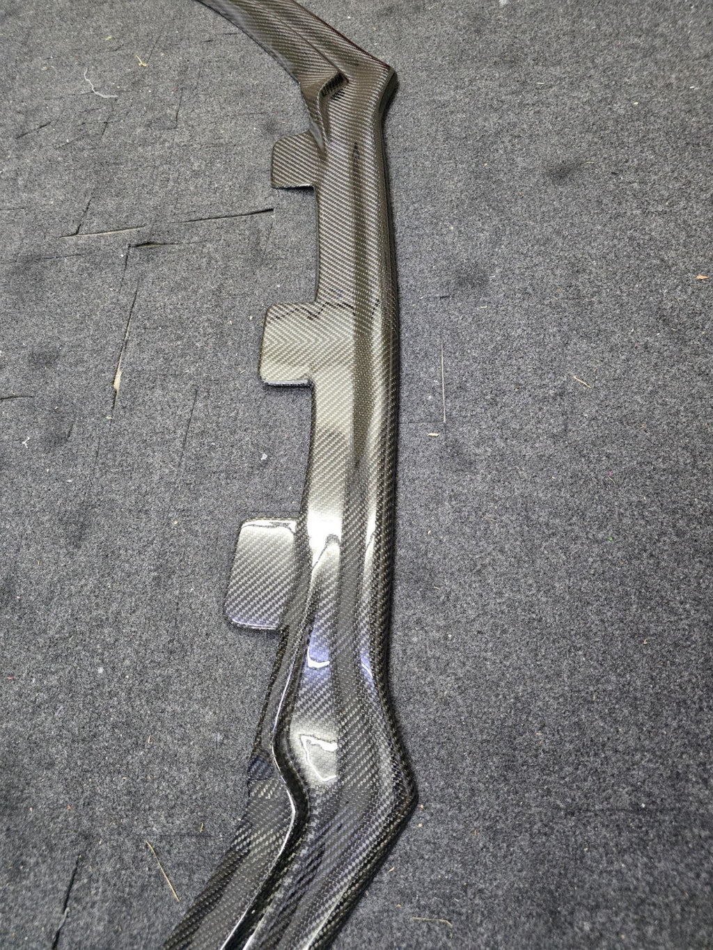 Fit For Audi TTRS MK2 Carbon Fiber Front Bumper Lower Lip Spoiler ALC Design