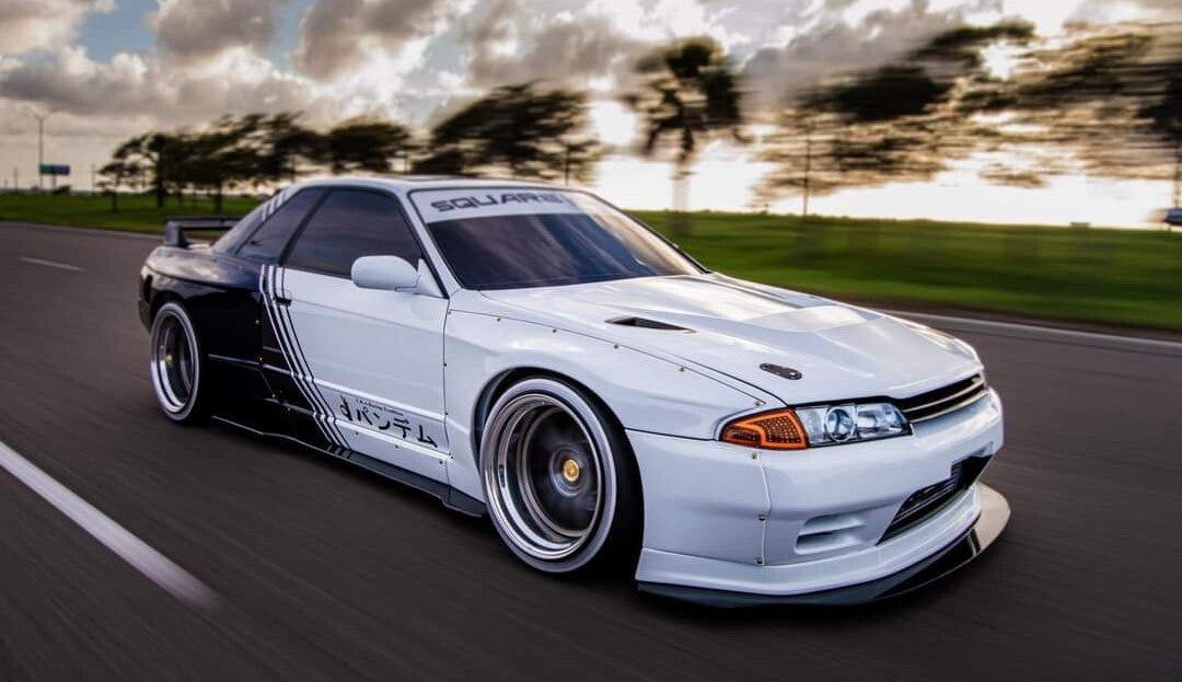 Fit For Nissan Skyline GTR32 Pandem Style Widebody Kit