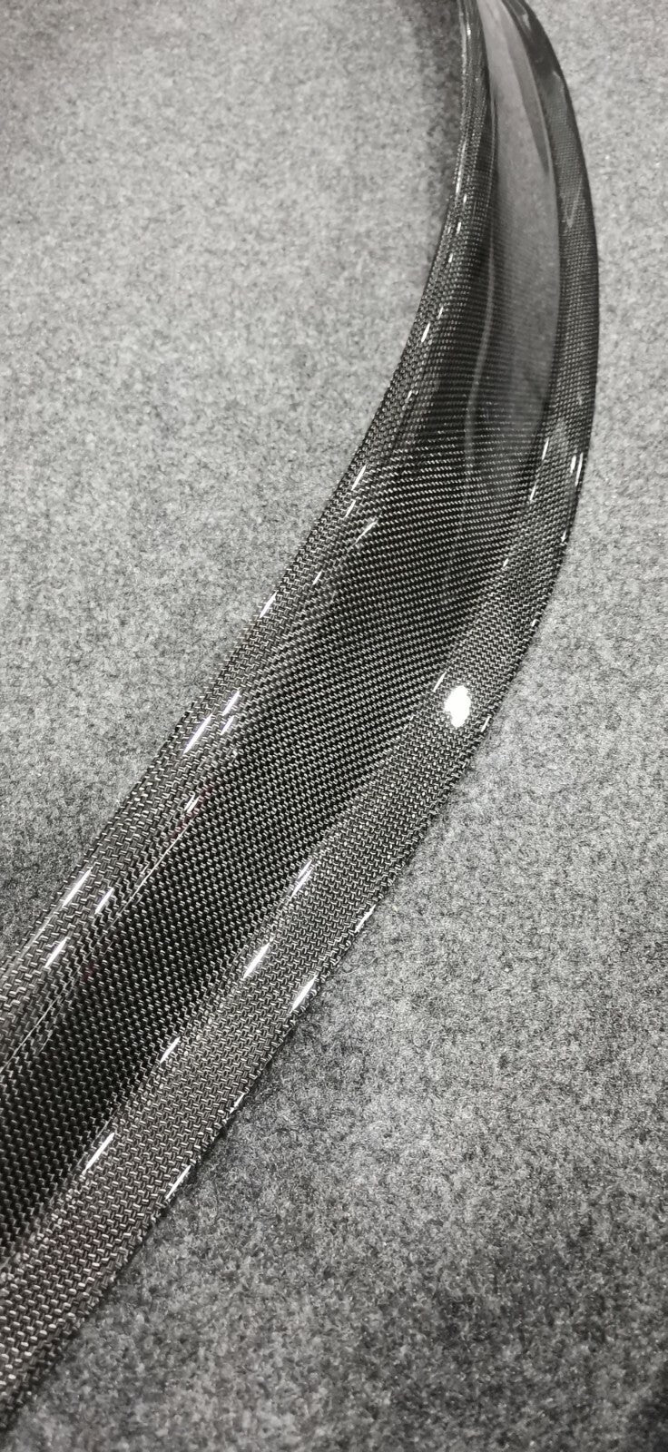 Fit For Mazda RX7 FD3S/JM1FD 1991-1997 Dry Carbon Fiber Door Visor (Stick On)