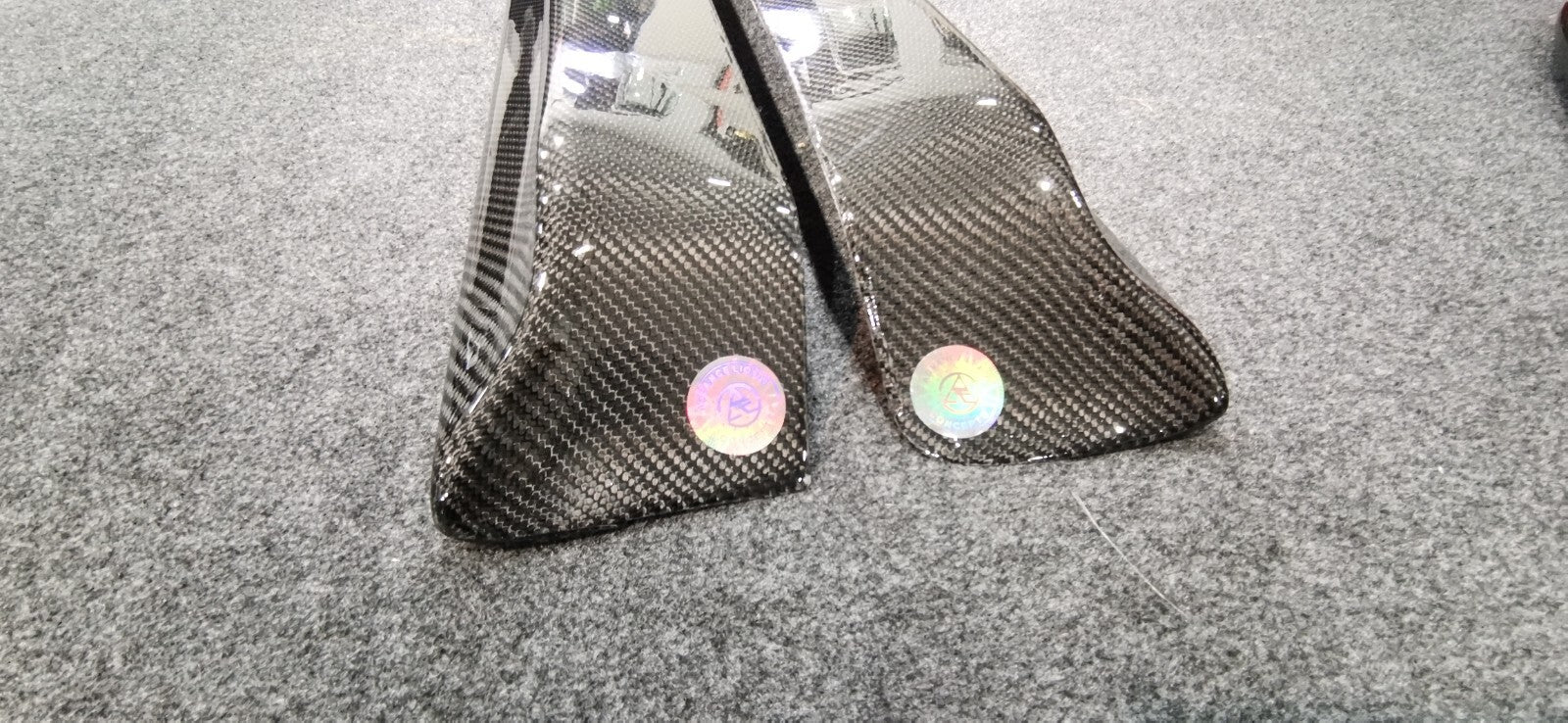 Fit For Nissan R32 GTR Carbon Fiber SIDE SKIRT EXTENSIONS (For N1 side skirt)