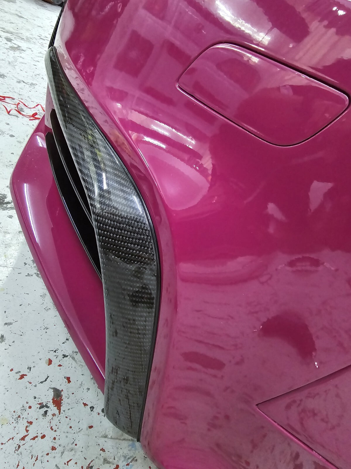 For Audi TTRS MK2 carbon front lip/side lip/ rear diffuser/L canard/canard