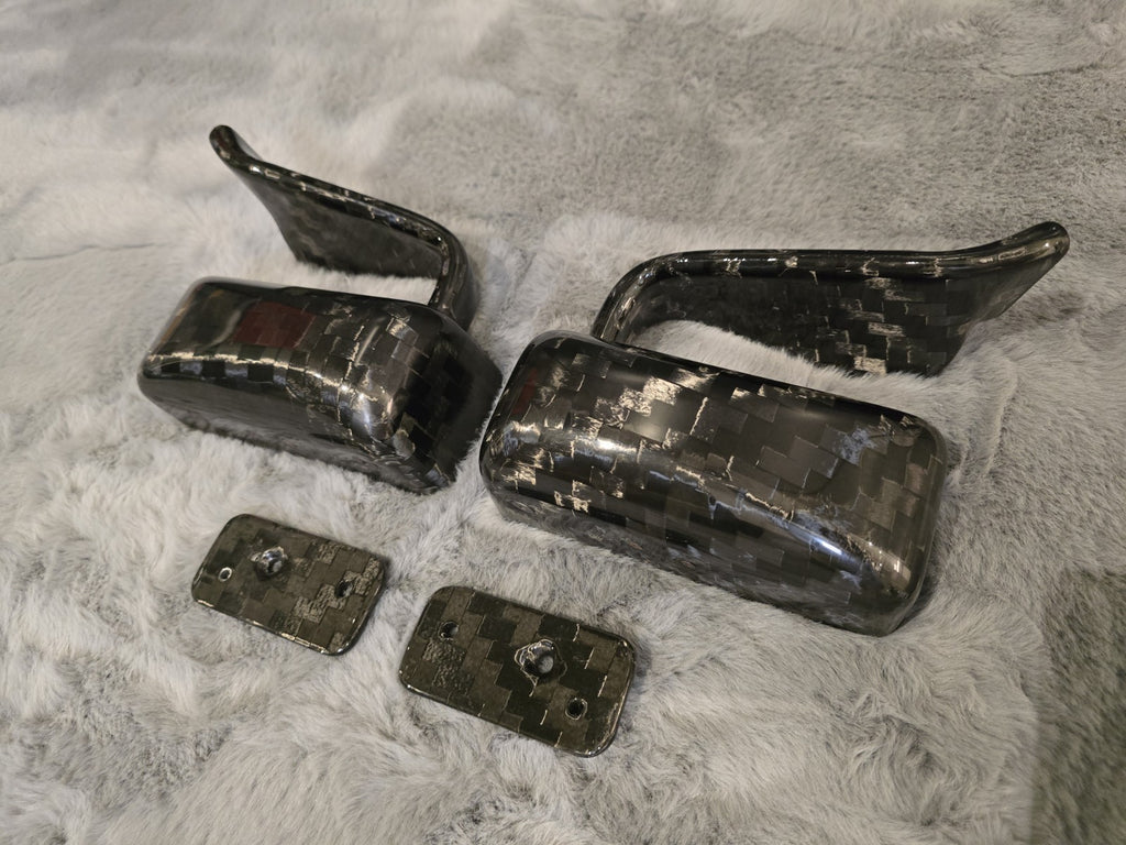 ALC Dry Carbon Fiber Spread Tow Twill Weave LMGT Side Mirror (Universal/S2000)