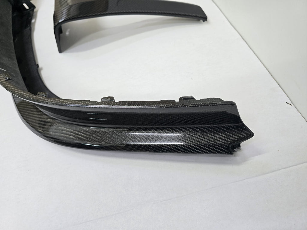 Fit For Porsche 911 991.1 GT3 RS Carbon Fiber Rear Lip/Skirt With Side Appendage