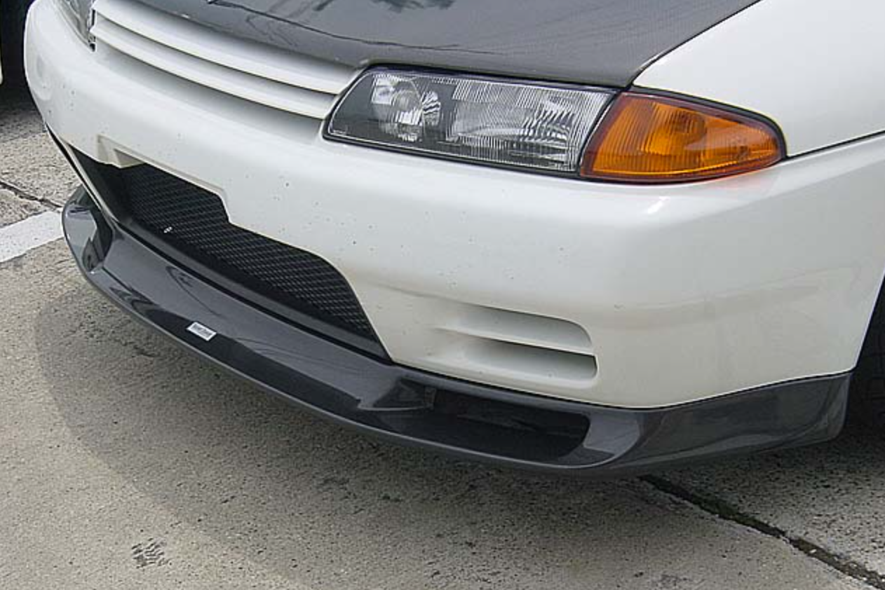 Fit For Nissan GTR R32 89-94 FRP Fujimura Style Front Bumper Lower Lip