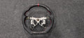 Fit For Toyota Camry/Hilux/Estima/Highlander/Fortuner D-Cut Carbon Steering