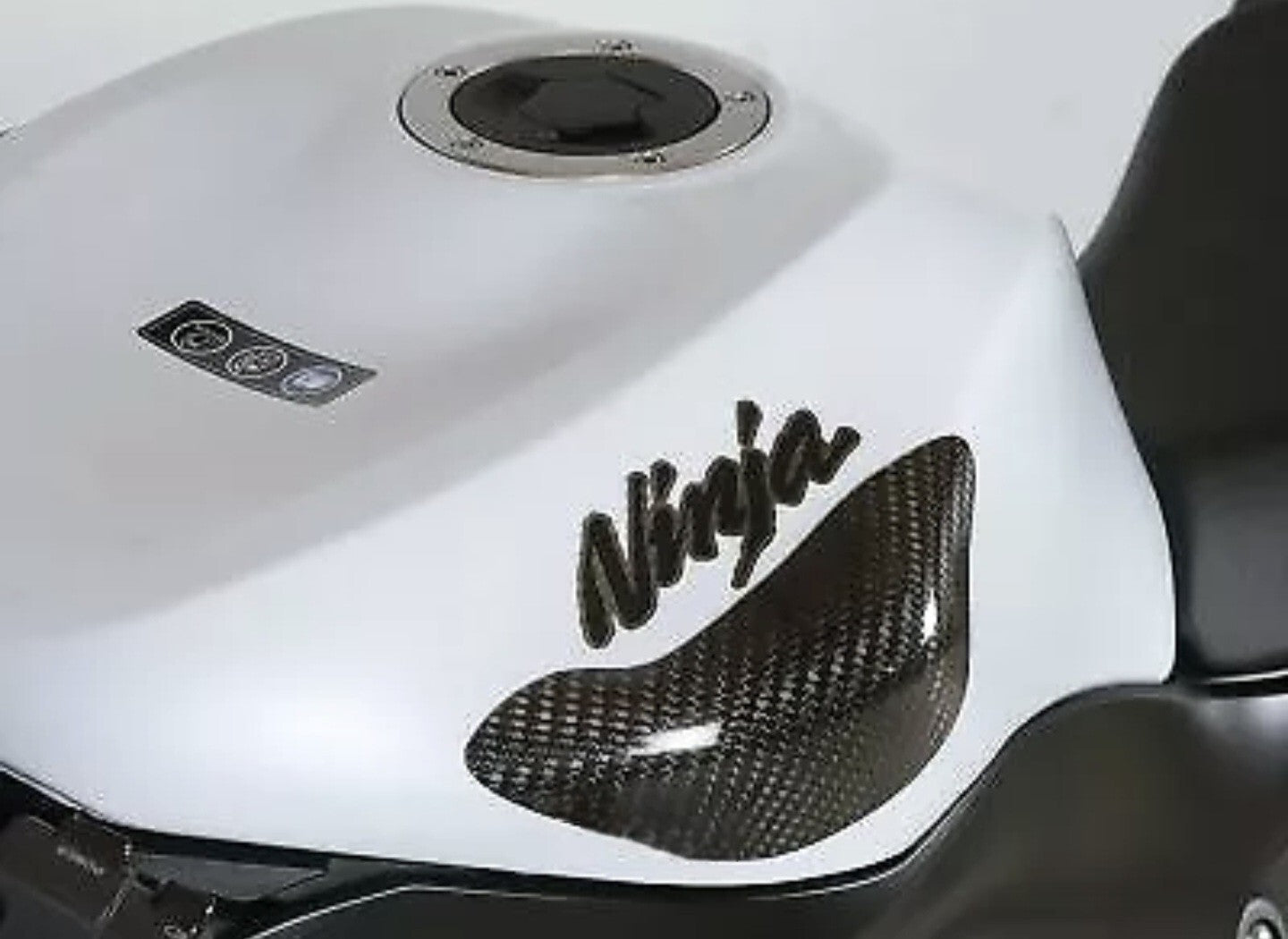Carbon Fiber w/Kevlar Tank Sliders for Kawasaki ZX10R ('08-'10) & ZX6R ('09-)