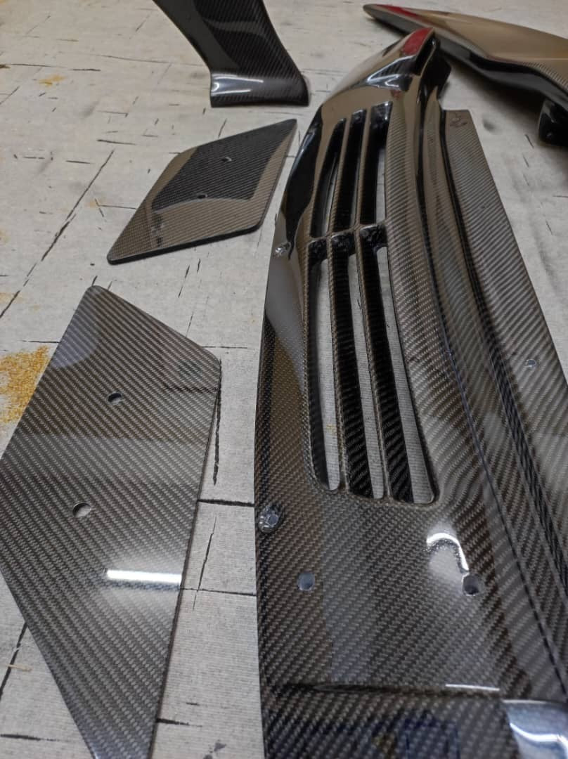 Fit For Audi R8 V8 V10 Carbon Fiber Rear Wing Trunk Spoiler 2008-2015 ALC Ver. 2