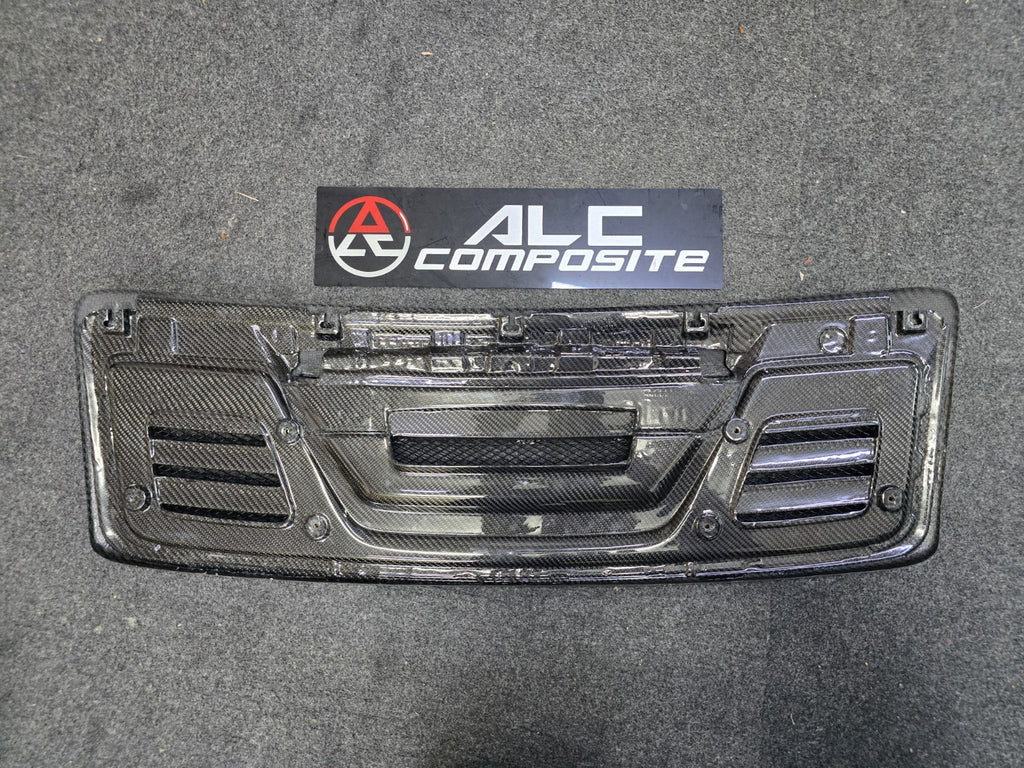 For 11'-16' Porsche Carrera 911 991 Dry Carbon Rear Trunk Deck Lid Grill 911R