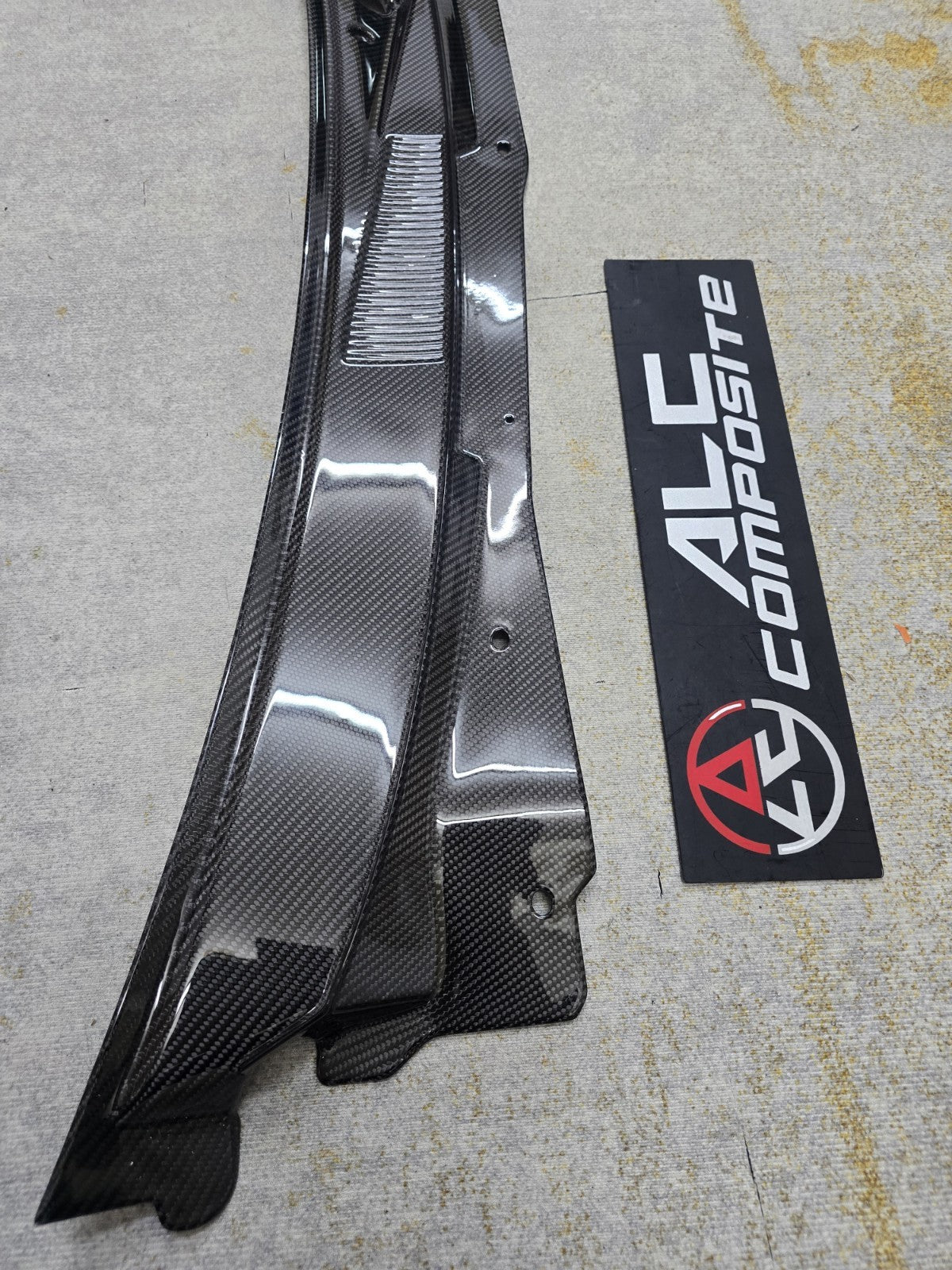 Fit for USDM LHD Nissan Silvia S15/S14/200sx Dry Carbon Fiber Wiper Cowl Cover