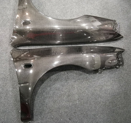 ALC Carbon Fiber Fenders +15mm Fit For Subaru Impreza/WRX/STI GC8 98-01 22B