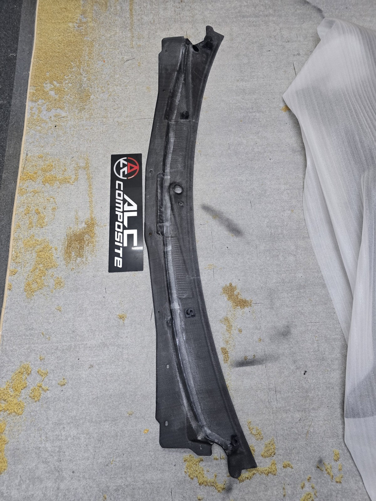Fit for USDM LHD Nissan Silvia S15/S14/200sx Dry Carbon Fiber Wiper Cowl Cover