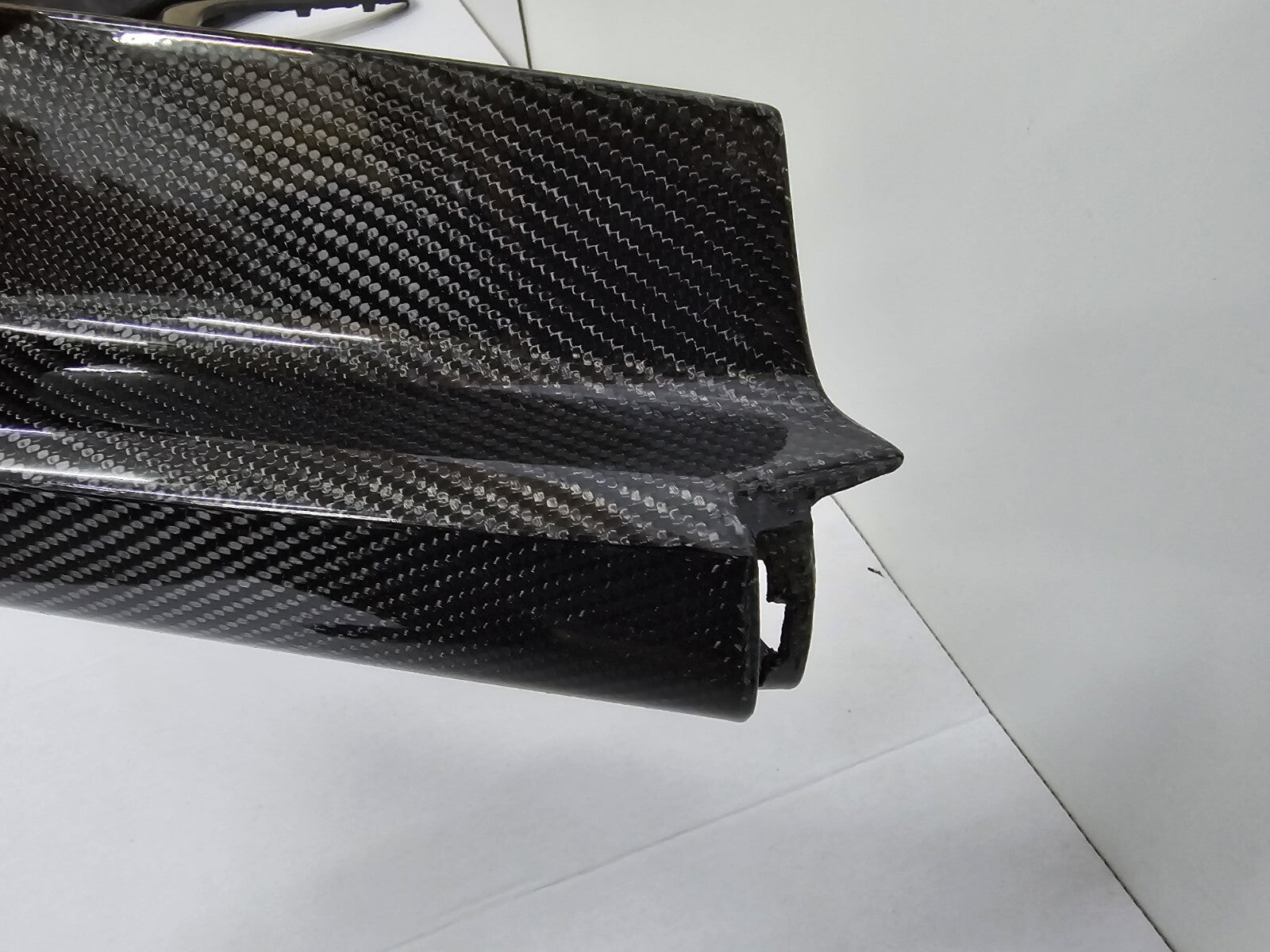 Fit For Porsche 911 991.1 GT3 RS Carbon Fiber Rear Lip/Skirt With Side Appendage