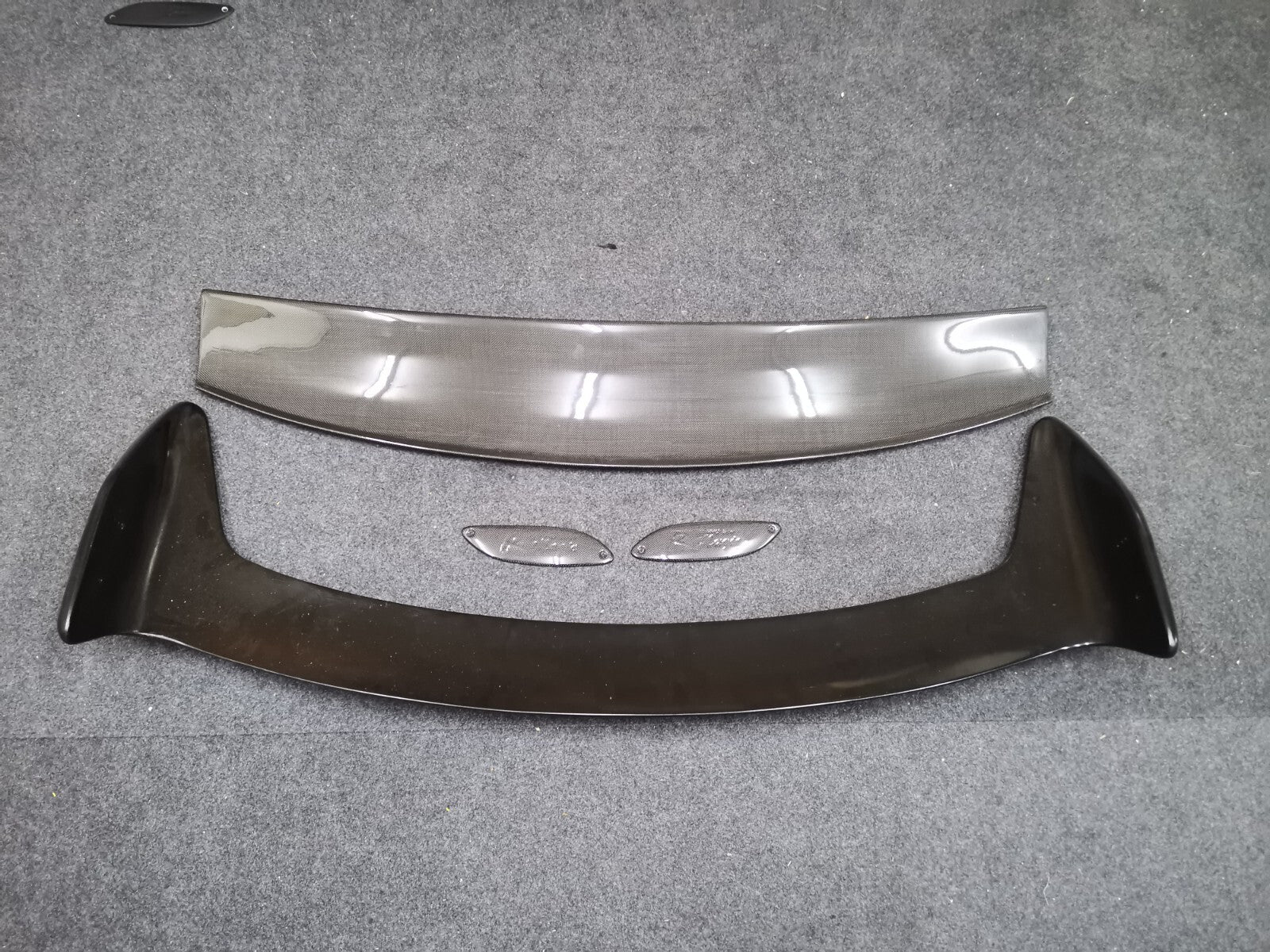 Fit For Mazda Rx8 R Magic Adjustable Carbon Fiber Blade w/FRP Base Spoiler Wing