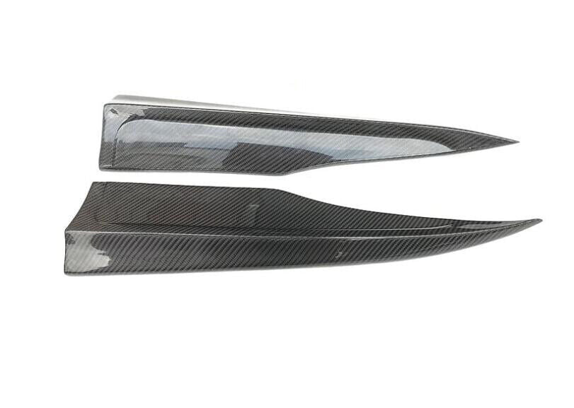 Carbon Fiber Rear Bumpers Lip Side Splitter Fit For Mercedes C63 W204 11-15