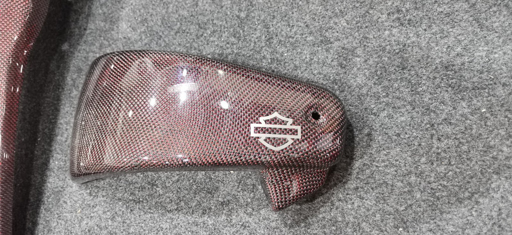 Full Carbon Fiber Side Panels Fit For Harley Davidson Softail S & ST 2018 Up