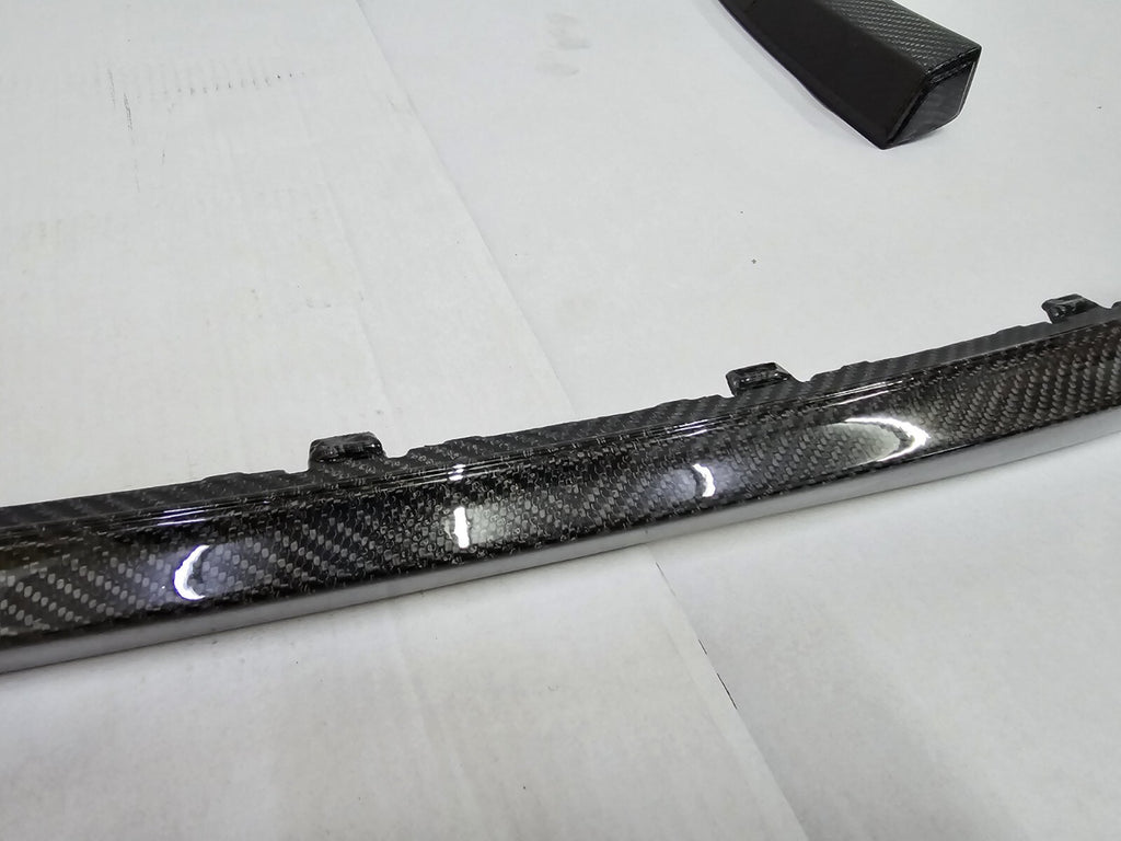 Fit For Porsche 911 991.1 GT3 RS Carbon Fiber Front Spoiler With Side appendages