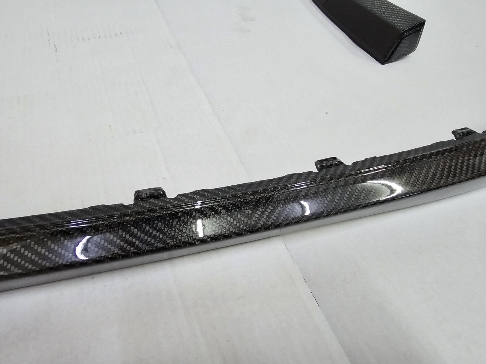 Fit For Porsche 911 991.1 GT3 RS Carbon Fiber Front Spoiler With Side appendages
