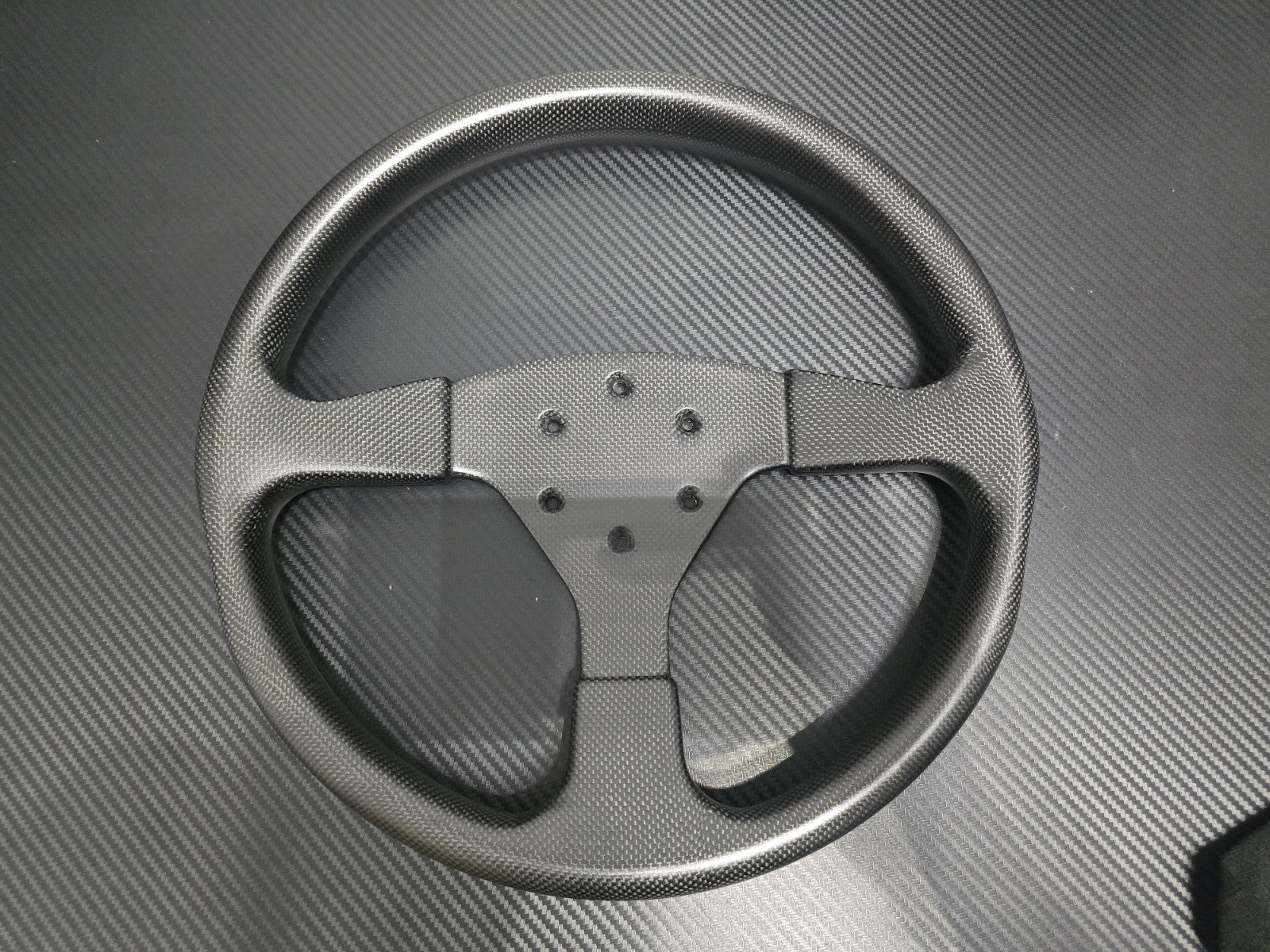 ALC Composite Dry Carbon Fiber lightweight Steering Wheel Fit For JDM/EDM/USDM