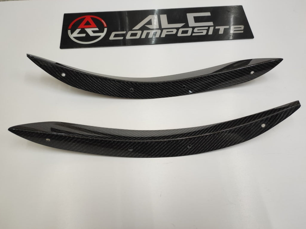 Fit For Audi R8 Gen 1 2008-2015 Front Bumper ALC Carbon Fiber Canard
