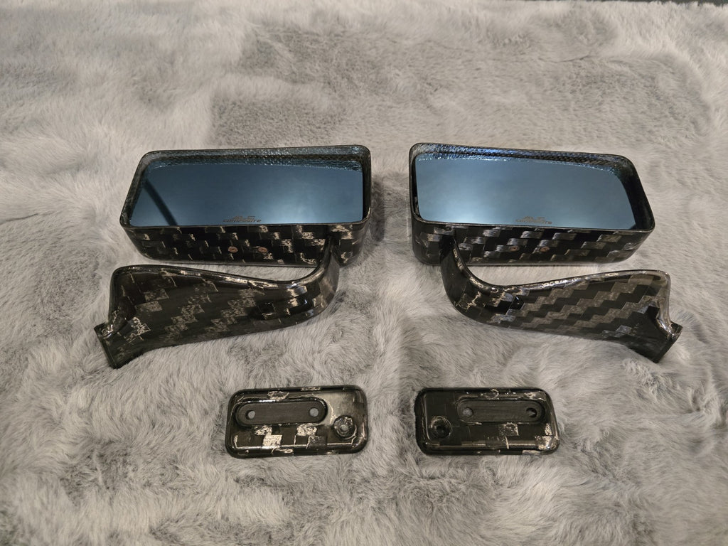 ALC Dry Carbon Fiber Spread Tow Twill Weave LMGT Side Mirror (Universal/S2000)