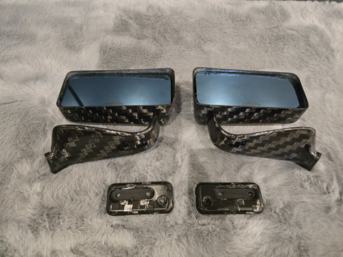 ALC Dry Carbon Fiber Spread Tow Twill Weave LMGT Side Mirror (Universal/S2000)