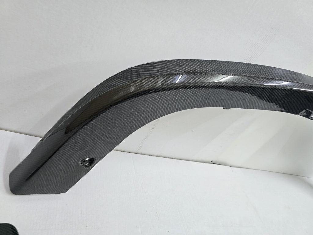 Fit For Porsche 911 991.1 GT3 RS Carbon Fiber Rear Lip/Skirt With Side Appendage