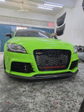Fit For Audi TTRS Mk2 8J ALC Front Bumper Carbon Fiber Lower Lip