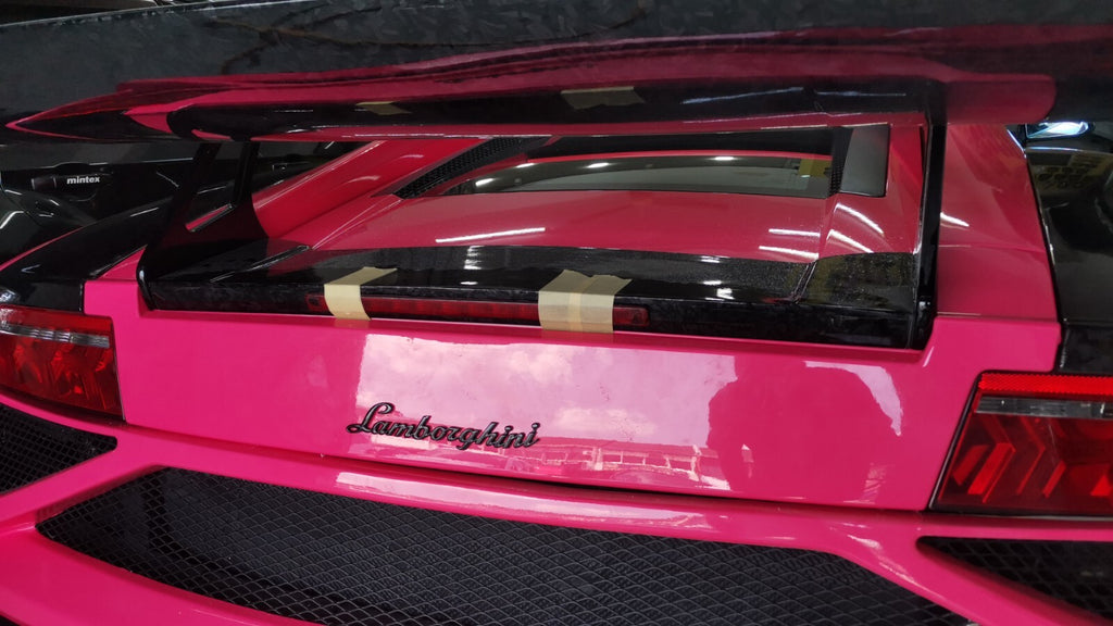 Carbon Fiber ALC Swan Neck Rear Wing Fit For Lamborghini Gallardo Spyder/coupe