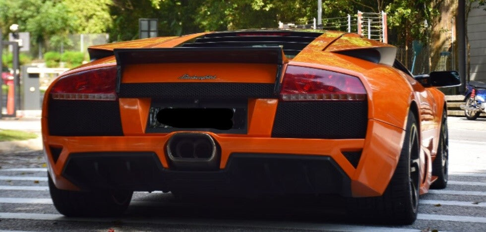 Fit For Lamborghini Murcielago LP-640 Rear Carbon Fiber Duck Tail Spoiler