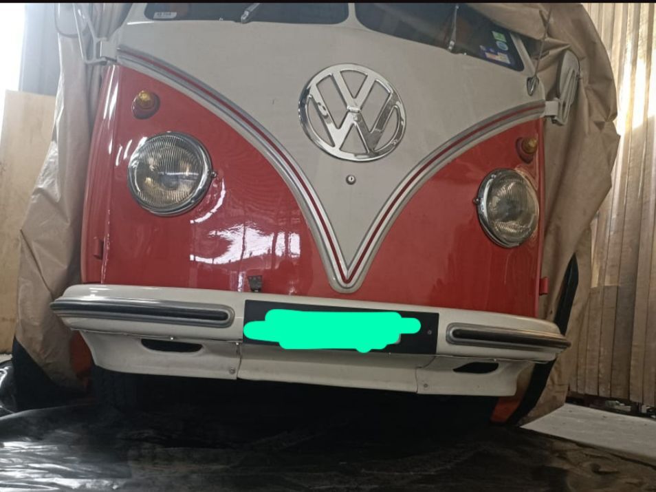 Fit For Volkswagen T1 Microbus/Transporter/Kombi Front Bumper under lip Spoiler 