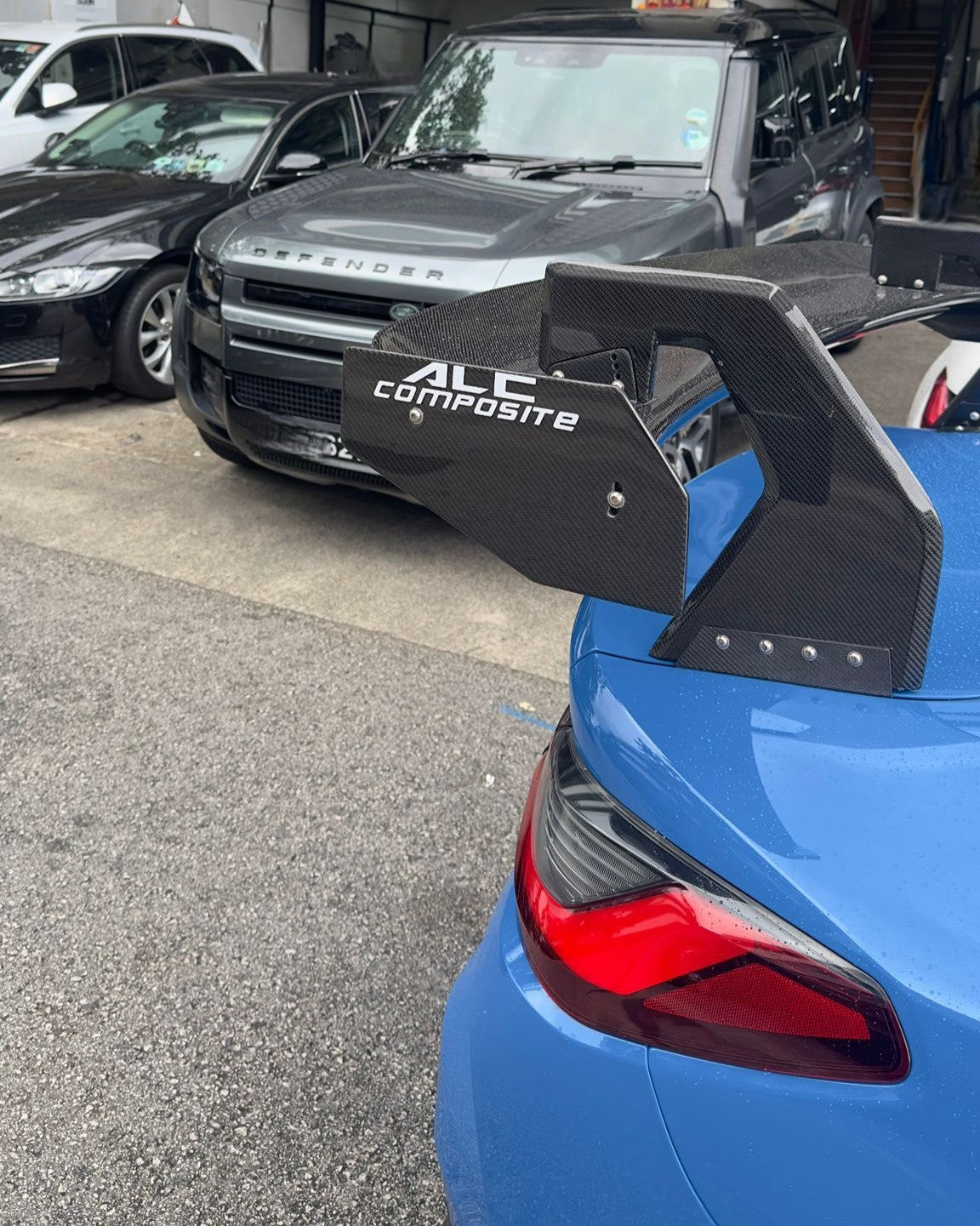 Fit For BMW G80/G82 M3/M4 Dry Carbon ALC Composite GT4 Rear Wing UPGRADED Ver. 2