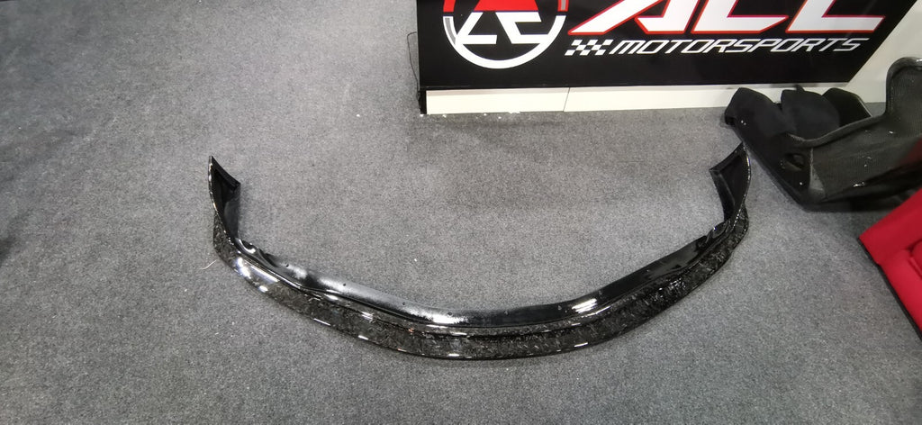 FIT FOR TOYOTA SUPRA A90 FORGED CARBON FIBER FRONT BUMPER UNDER LIP VRS STYLE