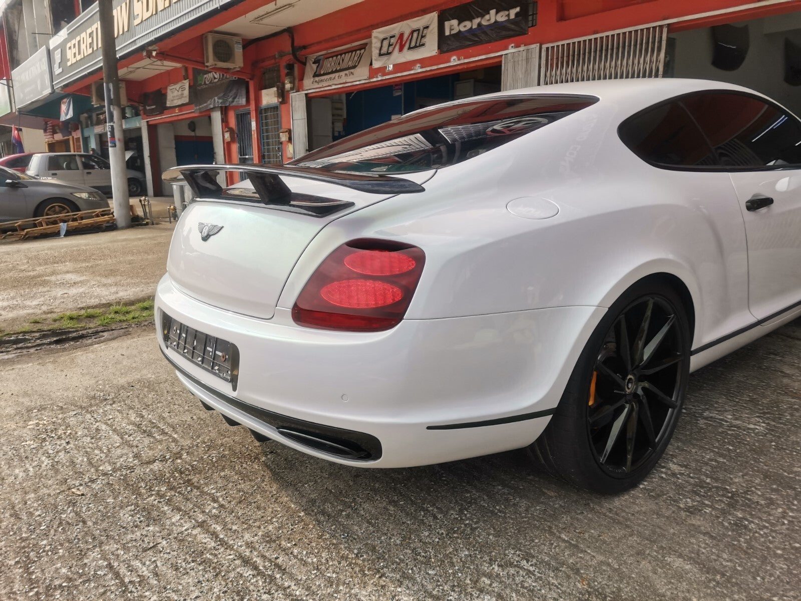 Fit For Bentley Continental GT Speed Supersports GT rear Wing Spoiler 2005-11